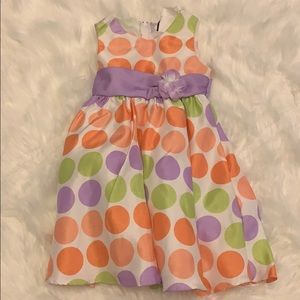 Rare Editions Polk a dot Dress